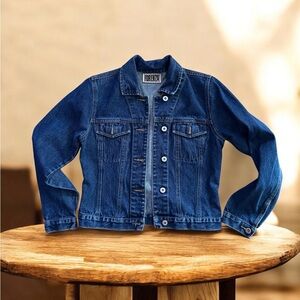 Forenza Vintage Y2K Denim Jacket - Blue